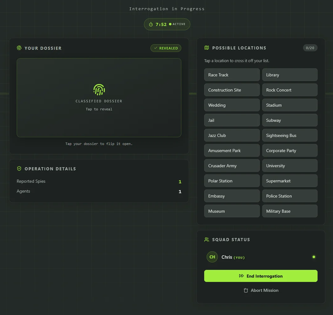 Room of Spies screenshot
